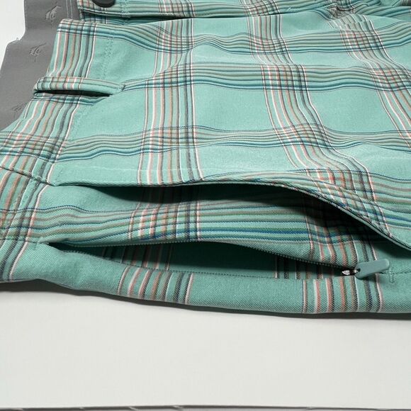 Tommy Bahama Mens My Caddie Green Plaid Sport IslandZone Shorts Colorful Size 40 - Picture 4 of 12